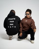 هودي أسود كتابة