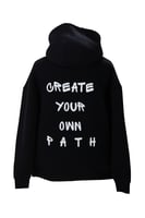 هودي أسود كتابة