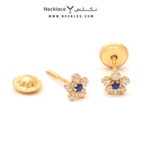 حلق ذهب اطفال طبي عيار 18 (ER.5136)