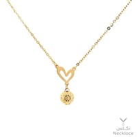 قلادة ذهب عيار 18 الفارهة (NC.5456)