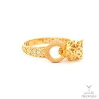 خاتم ذهب عيار 21 (RN.5300)