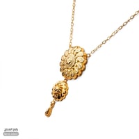 عقد كرسي جابر فضة عيار 925 فاخر أنيق (NCSL.0202)