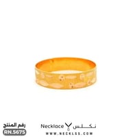 دبلة ذهب بسعر رخيص عيار 21 (RN.5675)
