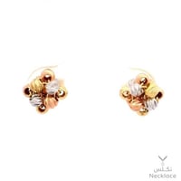 حلق ذهب عيار 18 (ER.5293)