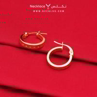 حلق ذهب عيار 18 (ER.0466)