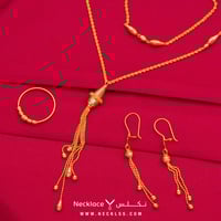 طقم ذهب عيار 21 (TK.5233)