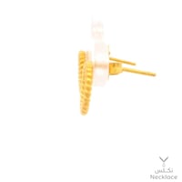 حلق ذهب عيار 21 (ER.5295)