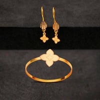 طقم ذهب فاخر وأنيق عيار 21 (TK.5223)