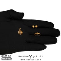 نصف طقم ذهب عيار 21 أطفال (HTK.5082)