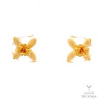 حلق ذهب عيار 21 (ER.5304)