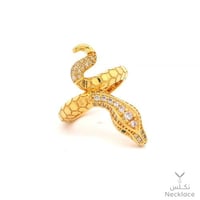 خاتم ذهب عيار 21 (RNLZ.0369)