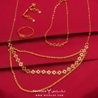 طقم ذهب عيار 21 (TK.5237)