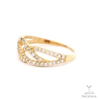 خاتم ذهب عيار 18 (RN.0622)