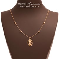 قلادة ذهب عيار 21 (NC.1257)