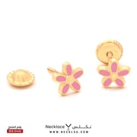 حلق ذهب اطفال طبي عيار 18 (ER.5145)