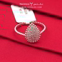 خاتم ذهب ابيض عيار 18 (RND.0006)