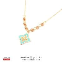 طلبي قلادة ذهب عيار 21 فخمة من أفضل متجر مجوهرات ب...
