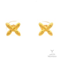 حلق ذهب عيار 21 (ER.5304)