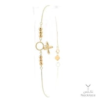 إسوارة ذهب عيار 18 (SW.5398)