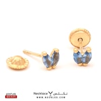 حلق ذهب اطفال طبي عيار 18 (ER.5127)