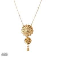 عقد كرسي جابر فضة عيار 925 فاخر أنيق (NCSL.0202)