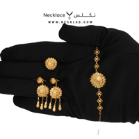 طقم ذهب كرسي جابر (TK.0124)