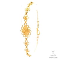 سوارة ذهب أنيقة عيار 21 (SW.5559)