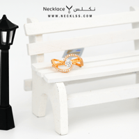 خاتم ذهب لازوردي (RNLZ.0108)