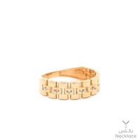 خاتم ذهب عيار 21 (RNLZ.0303)