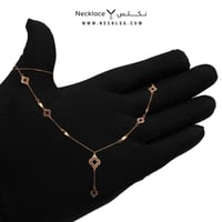 قلادة ذهب عيار 21 من نكلس فخامة خالدة تليق بكِ (NC...