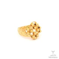 خاتم ذهب عيار 21 (RNLZ.0316)