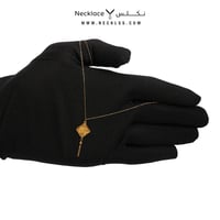 قلادة ذهب بسعر مناسب عيار 21 (NC.5851)
