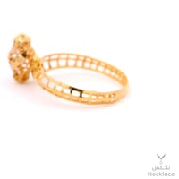 خاتم ذهب عيار 21 (RN.5626)