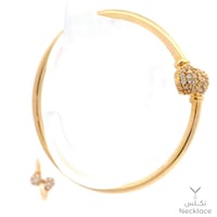 نص طقم ذهب لازوردي بتصميم فريد (HTKLZ.0035)