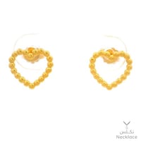 حلق ذهب عيار 21 (ER.5300)