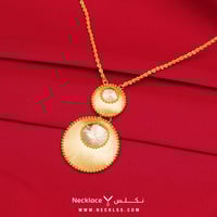 سبحة ذهب عيار 21 بتصميم دائري أنيق وفاخر (NC.5848)