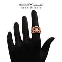 خاتم ذهب لازوردي (RNLZ.0163)