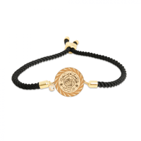 اسوارة ذهب الجنيه بالحبل المبروم، من الذهب الخالص...