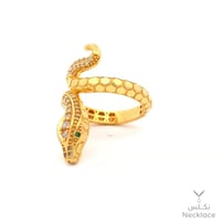 خاتم ذهب عيار 21 (RNLZ.0369)