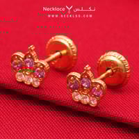 حلق ذهب اطفال طبي عيار 18 (ER.5122)