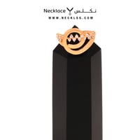 خاتم ذهب عيار21 لازوردي (RNLZ.0243)