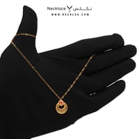 قلادة ذهب عيار 21 (NC.5623R)