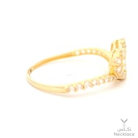 خاتم ذهب عيار 18 ( RN.5357)