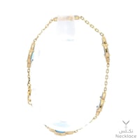 اسوارة ذهب عيار 18 براقة ولامعة (SW.5303)