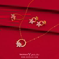 نصف طقم اطفال ذهب عيار 18 (HTKCH.0039)