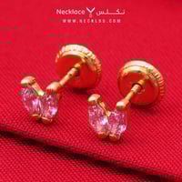 حلق ذهب اطفال طبي عيار 18 (ER.5127)