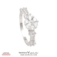 خاتم فضة بإطلالة شبابية جذابة (RNSL.0058)