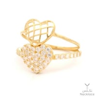 خاتم ذهب عيار 18 ( RN.5350 )