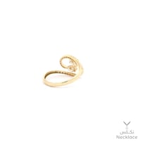 خاتم ذهب عيار 18 (RN.5235G)