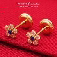 حلق ذهب اطفال طبي عيار 18 (ER.5136)